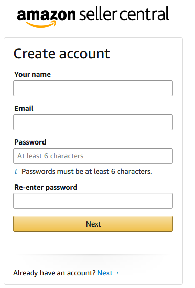 Sign up Page | How to Create Amazon Seller Account | Bitclu